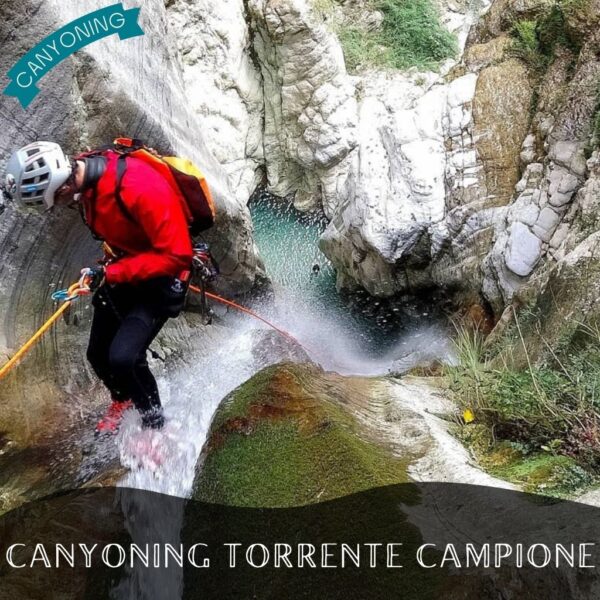 canyoning torrente campione canyon