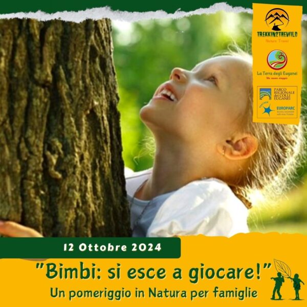 trekking escursione colli euganei famiglie bambini attività divertimento gioco monte cinto cava bomba dinosauri sabato 12 ottobre 2024 pomeriggio