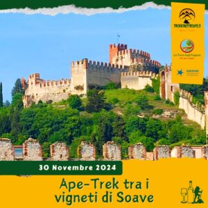 trekking escursione verona vigneti vino soave borgo bello mainente degustazione foliage autunno sabato 30 novembre 2024 veneto