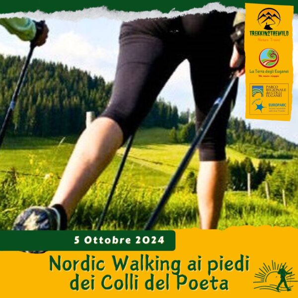 nordic walking corso camminata nordica trekking escursione colli euganei istruttore ways arquà petrarca giuggiole festa regeneration terme euganee sabato 5 ottobre 2024 mattina