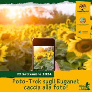 trekking escursione colli euganei autunno villa draghi terme euganee foto fotografia cellulare selfie scatto vincita gioco domenica 22 settembre 2024 veneto