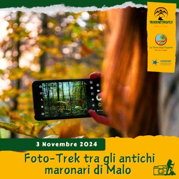 trekking escursione maronari castagne foliage monte malo contrade vicenza foto fotografia cellulare selfie scatto vincita gioco domenica 3 novembre 2024 veneto