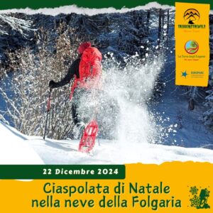 trekking escursione ciaspe ciaspolata neve prealpi venete alpe cimbra monte maggio passo coe trentino folgaria montagna natale domenica 22 dicembre 2024 veneto