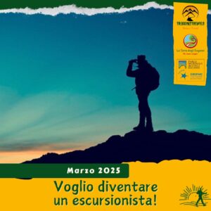 corso escursionismo colli euganei padova trekking escursione hiking attrezzatura abbigliamento cartografia meteo bussola soccorso zaino scarpe carta marzo 2025 galzignano terme muce